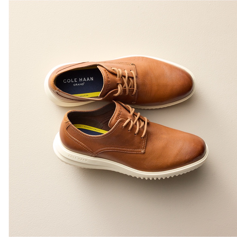 Cole Haan men's leather Oxford shoes - Picture 5 of 5